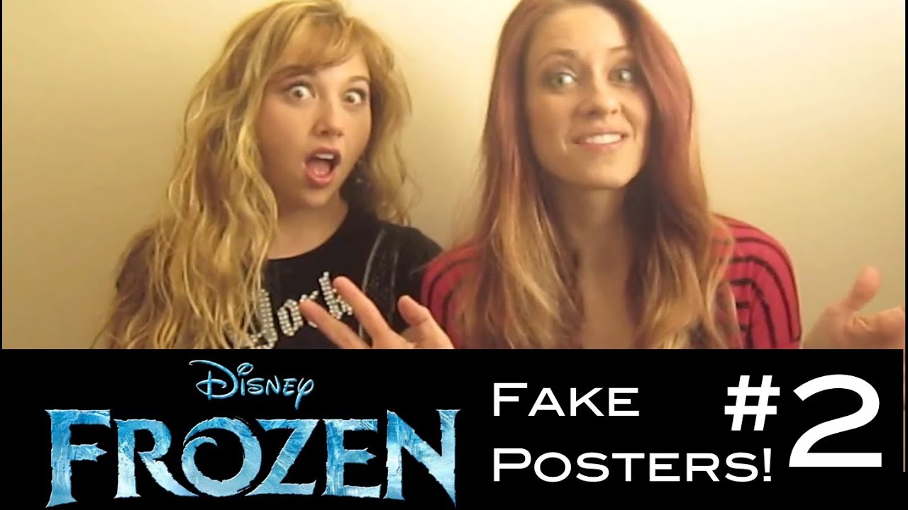 DISNEY'S FROZEN Posters: FAKE! (But Characters Designs are REAL!)