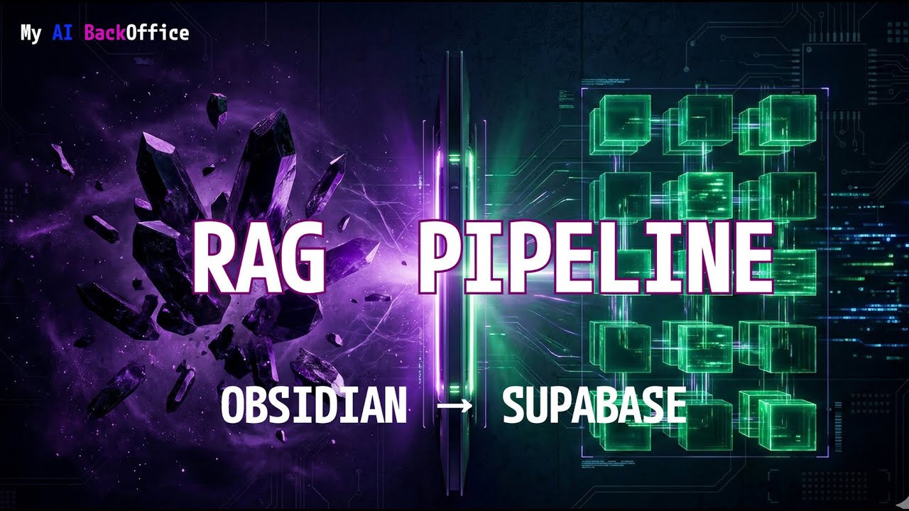 Правильный RAG конвейер: из Obsidian в Supabase [S01E05]