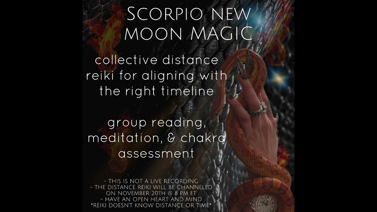 Scorpio New Moon Magic