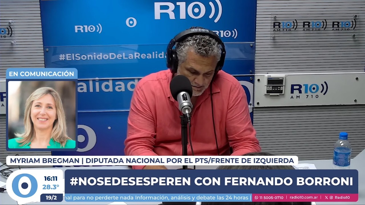 Myriam Bregman: “Es una reforma esclavista que negocian por atrás para mostrársela al FMI”