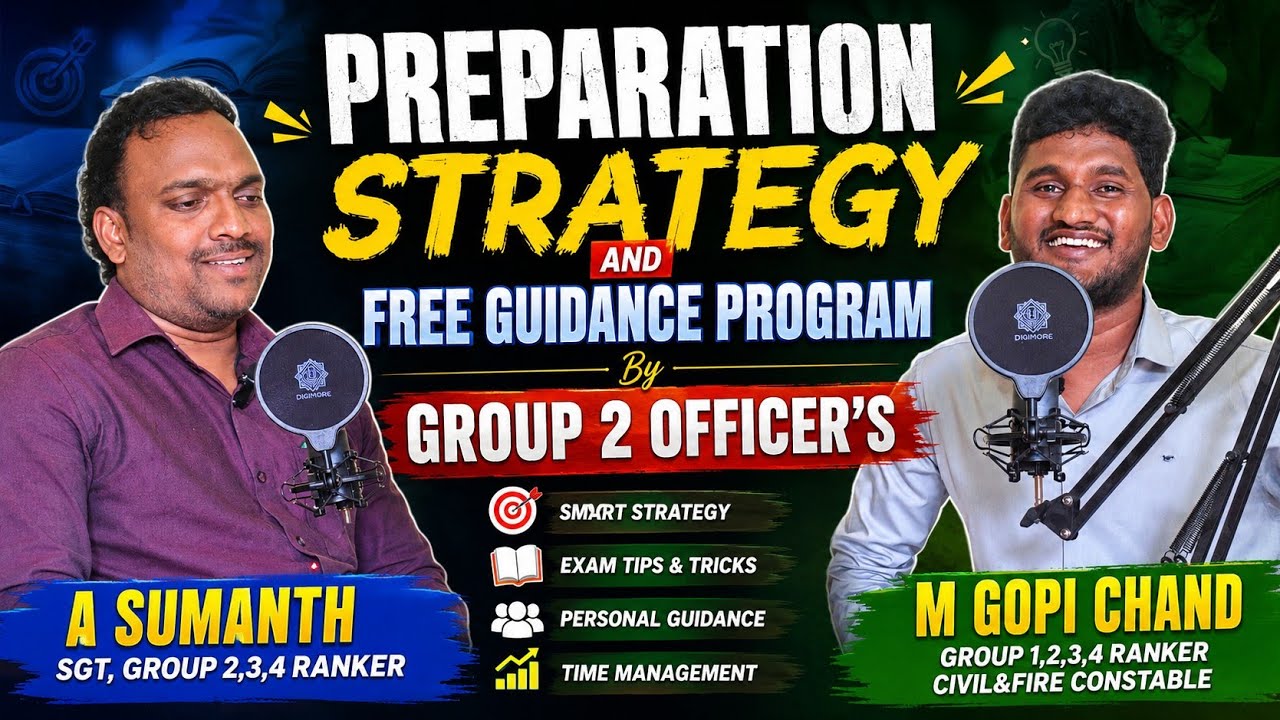 Preparation Strategy And Free Guidance Program by Group 2 Officers||Preparation Tips || SI,PC Groups