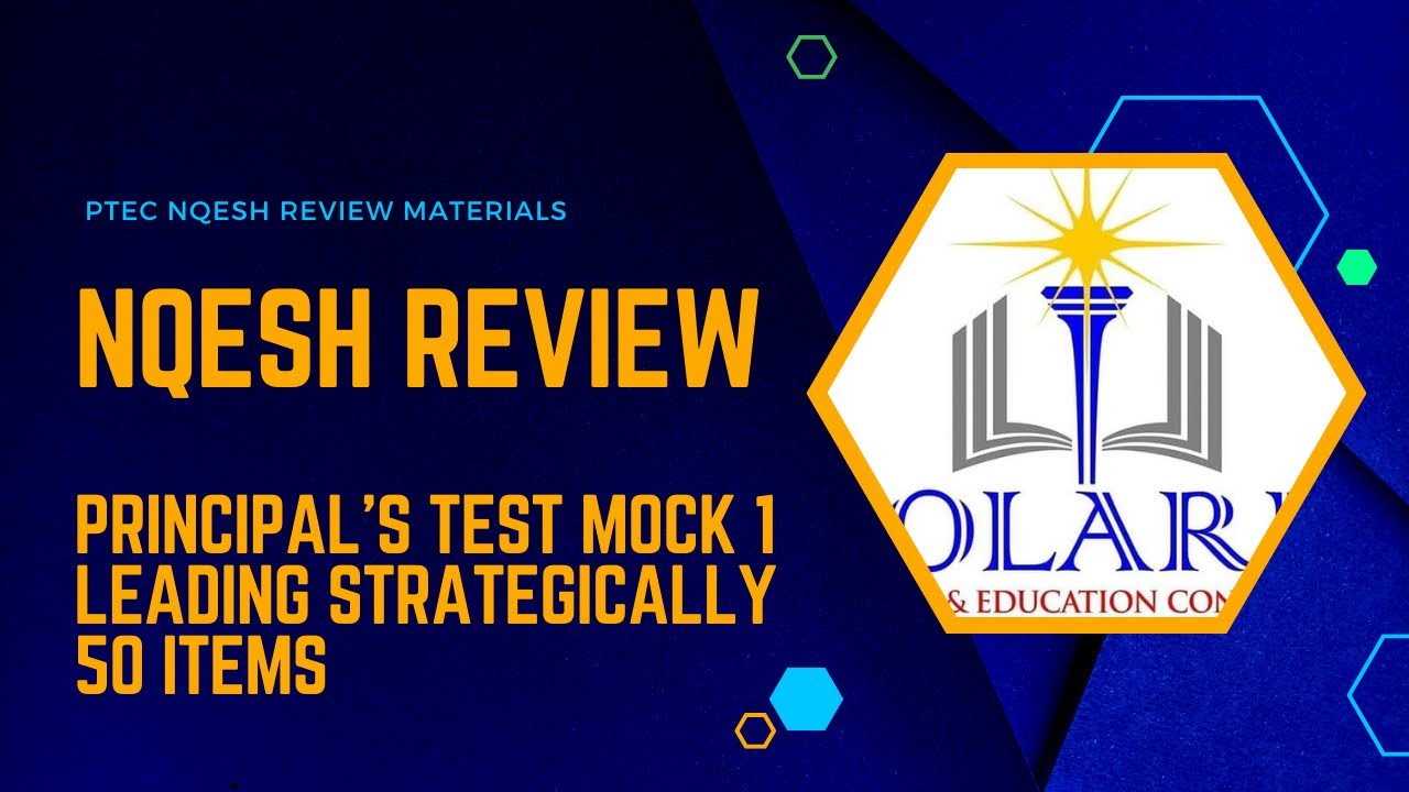 NQESH Review  Mock Test 1