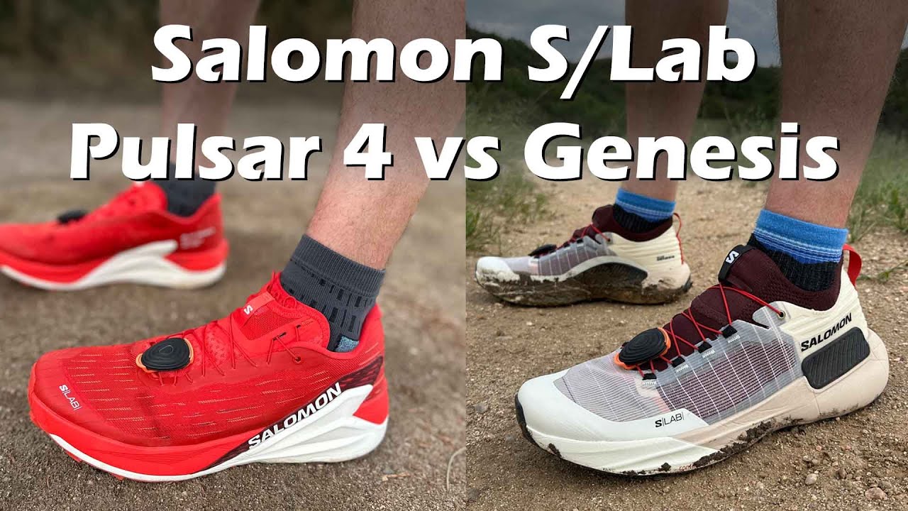 Salomon SLab Pulsar 4 против SLab Genesis || Обзор кроссовок Dual Trail