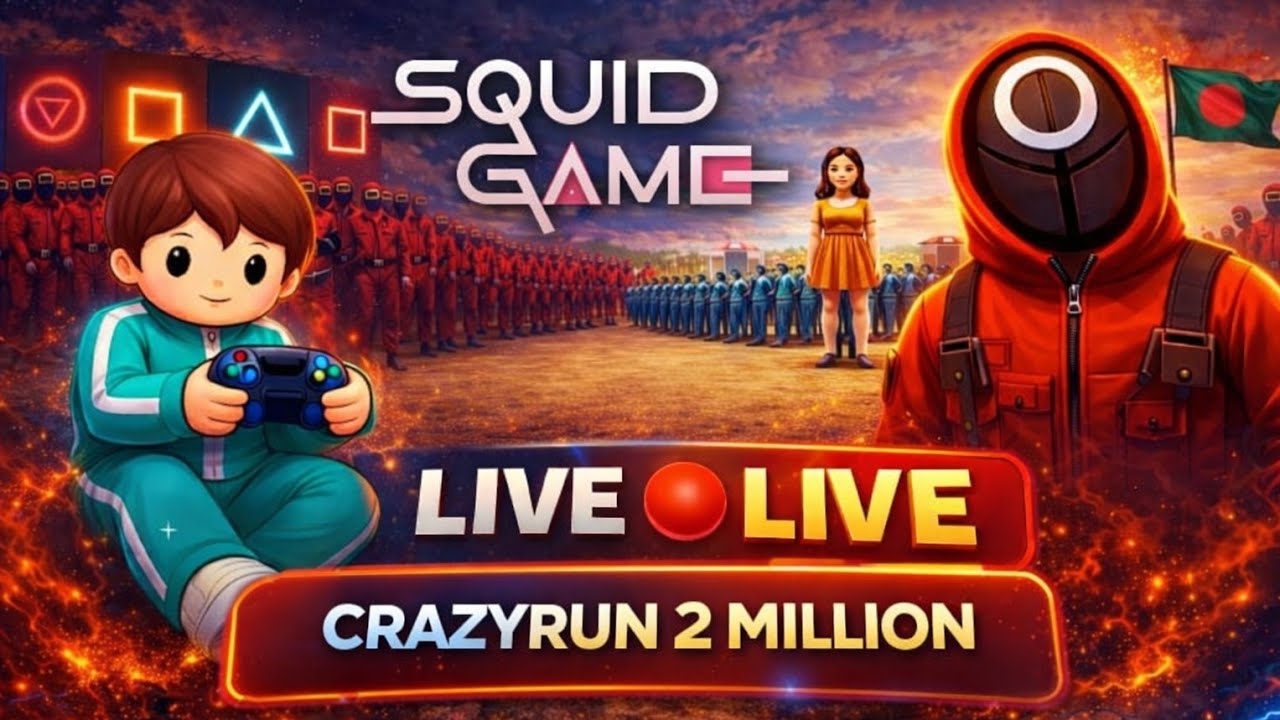 🦑 SQUID GAME LIVE 🔴 | Can We Be the Last Survivor? | Full Gameplay -28