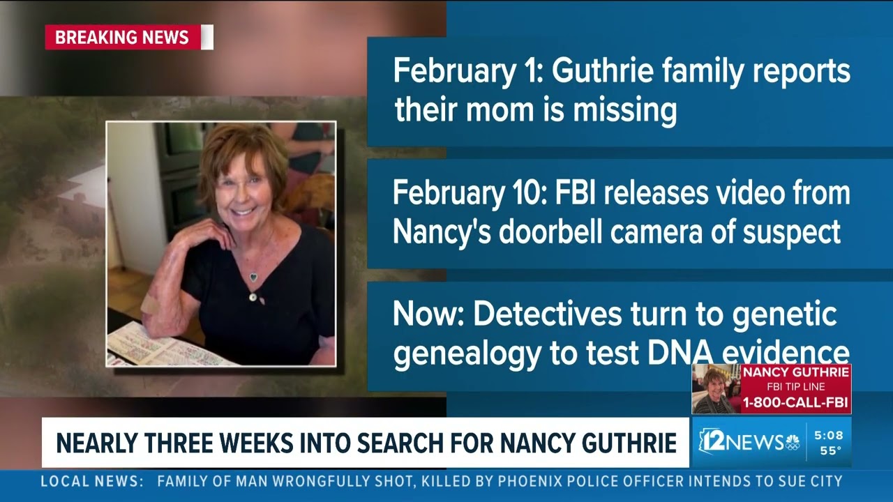 5AM Day 20 in the search for Nancy Guthrie