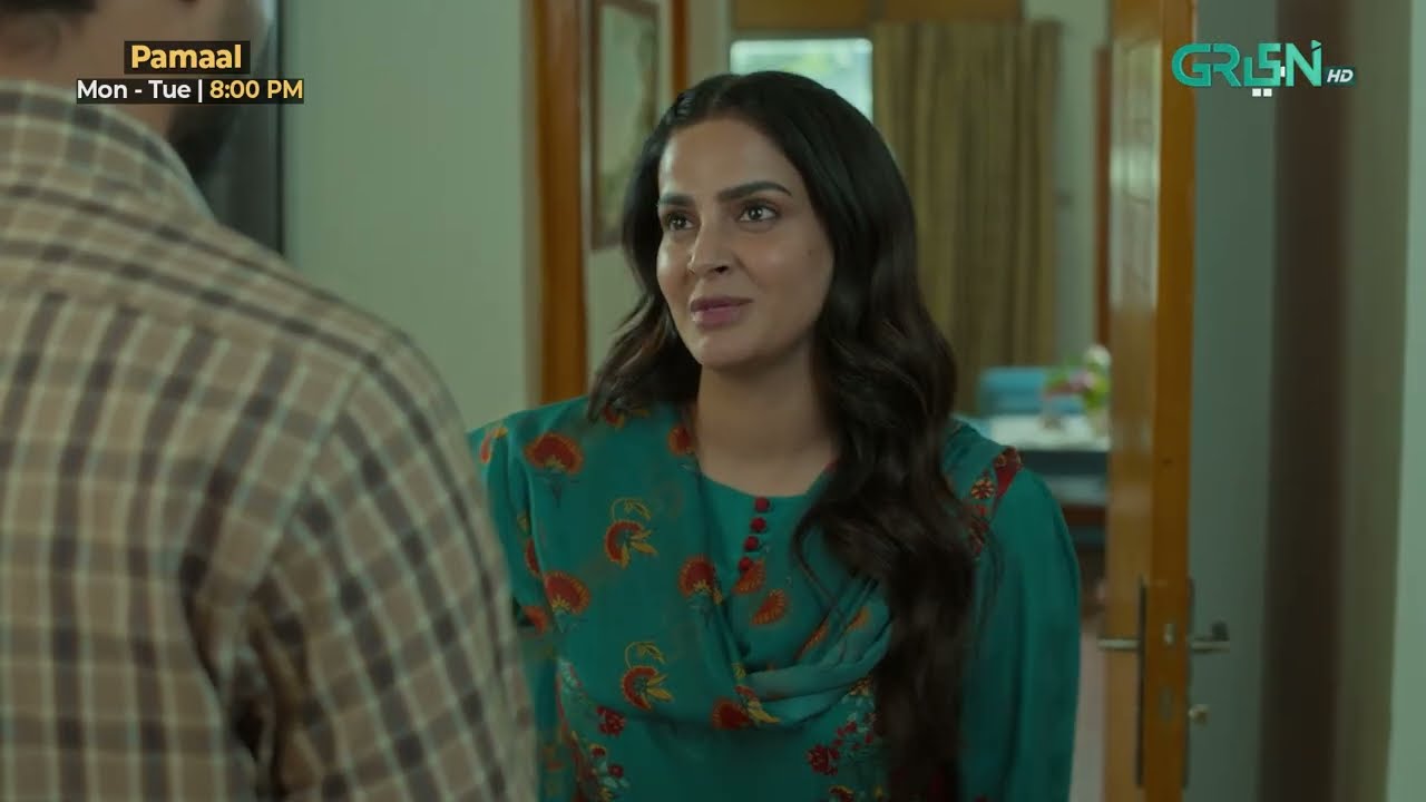 Pamaal Episode 01 - Best Scene 02 - Saba Qamar & Usman Mukhtar | Green TV Entertainment