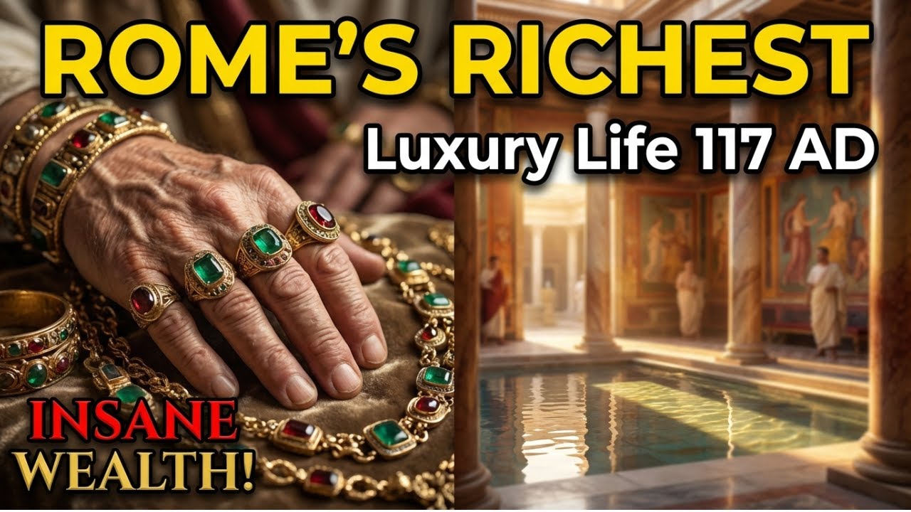 Wealthy Elite Life in Imperial Rome 117 AD