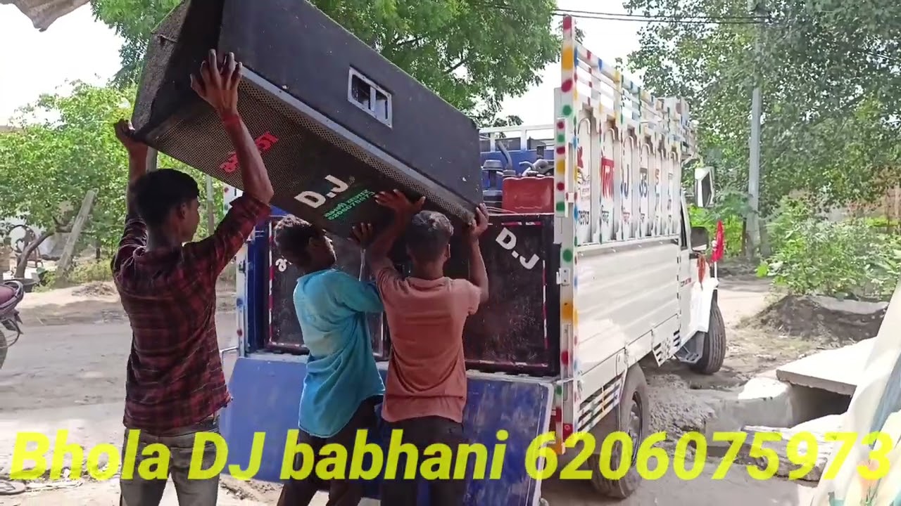 DJ ko DJ loading video DJ load kaise karen DJ load is tarah ka Karen Bhola DJ Babli bajar