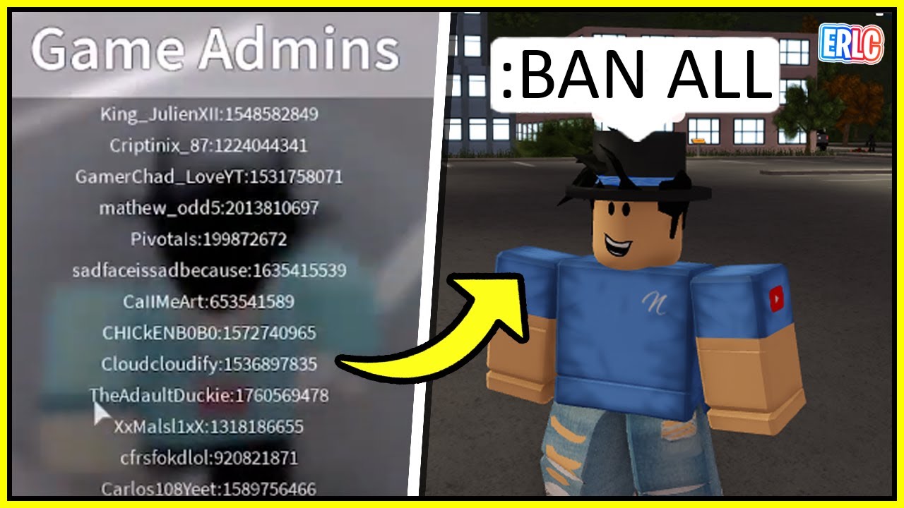 Giving RANDOM PEOPLE ADMIN COMMANDS in my ERLC private server (Emergency Response Liberty County)