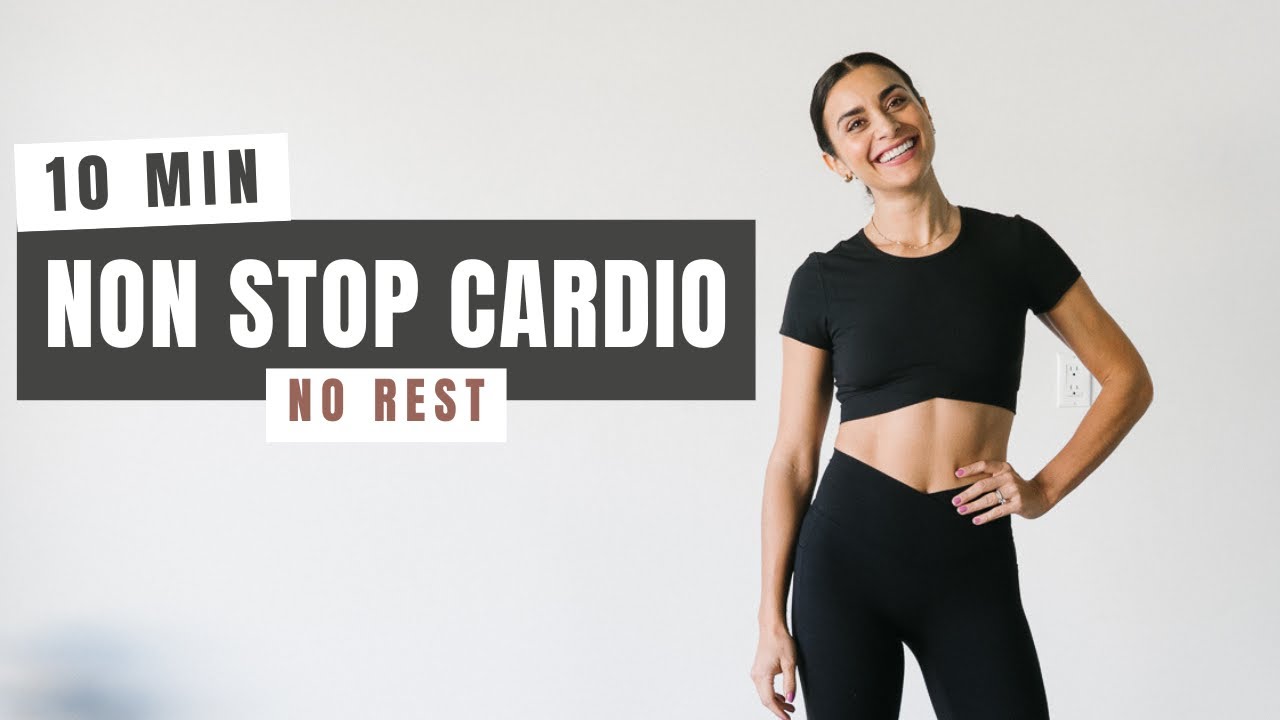 10 MIN NON-STOP CARDIO WORKOUT | No Rest | Intense At Home Cardio Workout | Calorie Burn