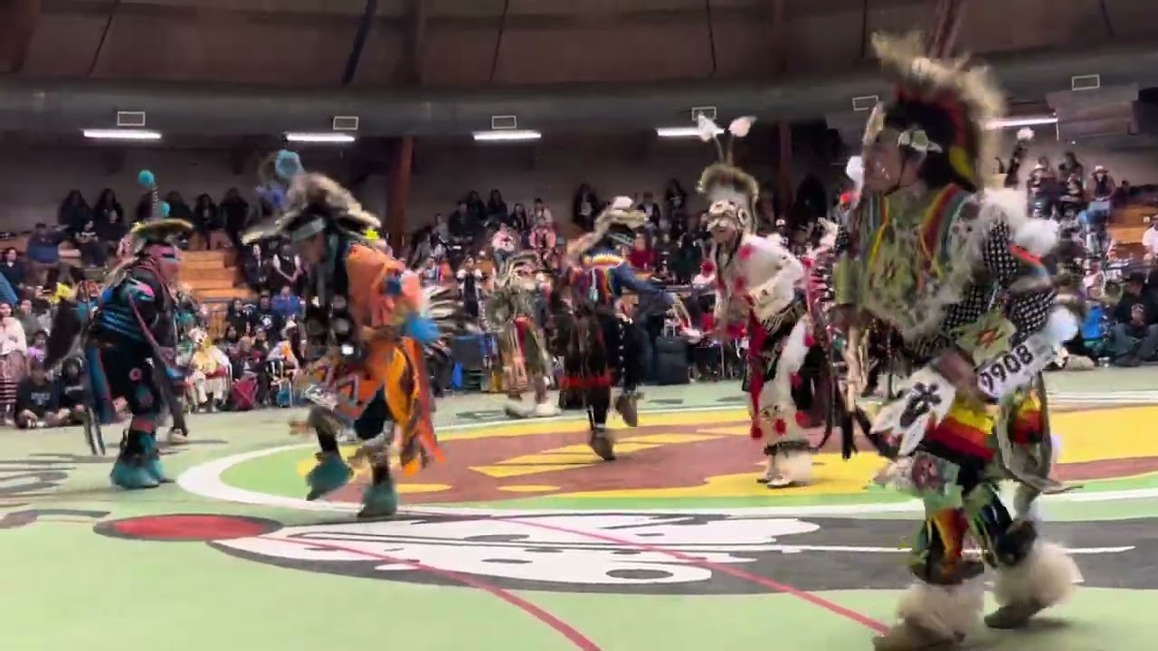 Mens Chicken Dance - Siksika Pow Wow 2024