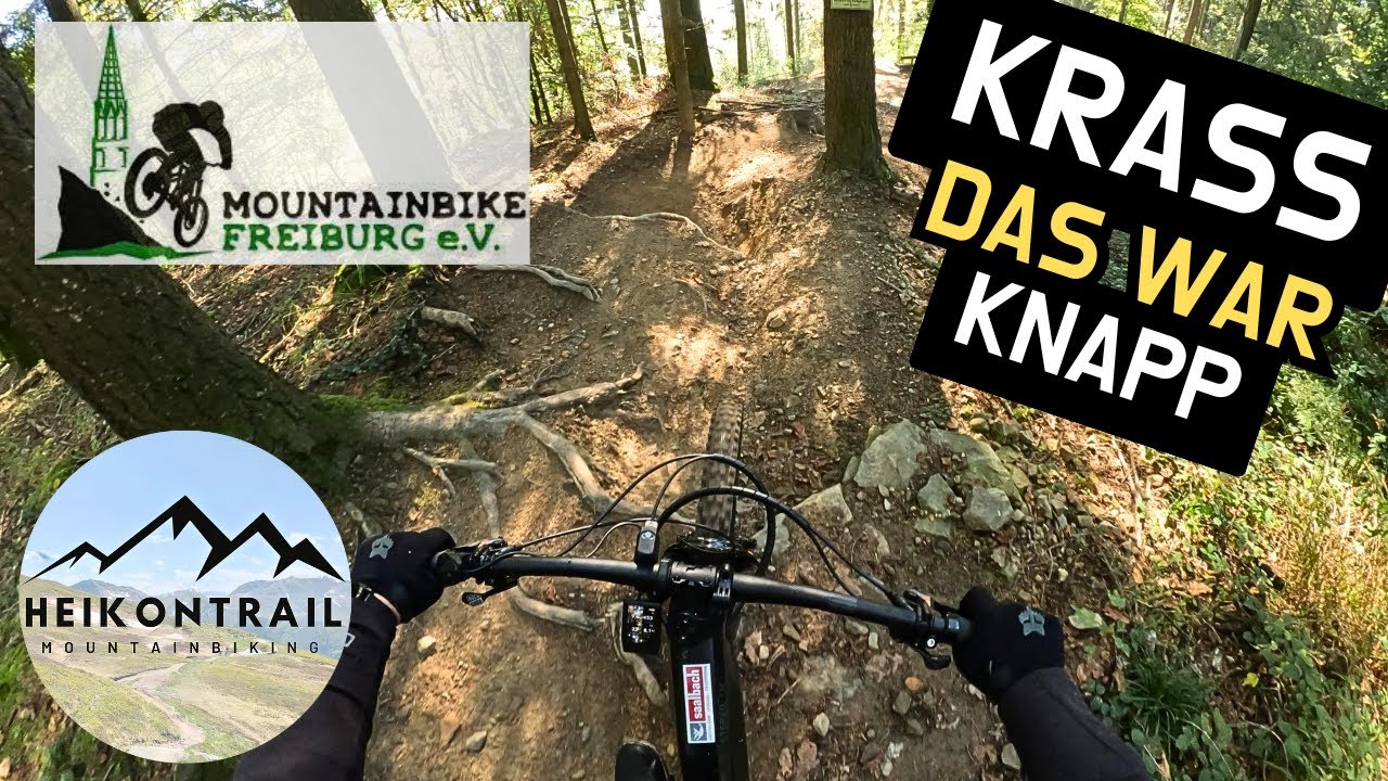 Ist der Borderline Trail doch der anspruchsvollste in Freiburg ? | Die Abfahrt hatte es echt in sich