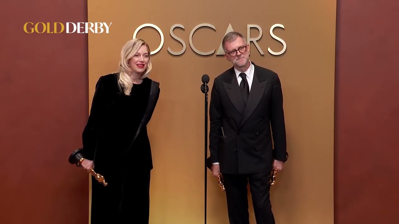 One Battle After Another producers backstage Q&A after winning Best Picture at the 2026 Oscars