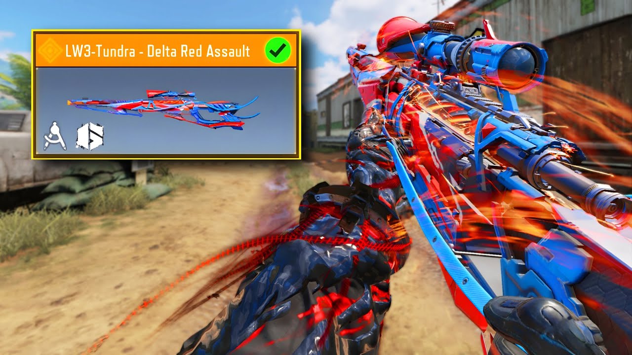 Buying New Legendary Tundra - Delta Red Assault in COD Mobile