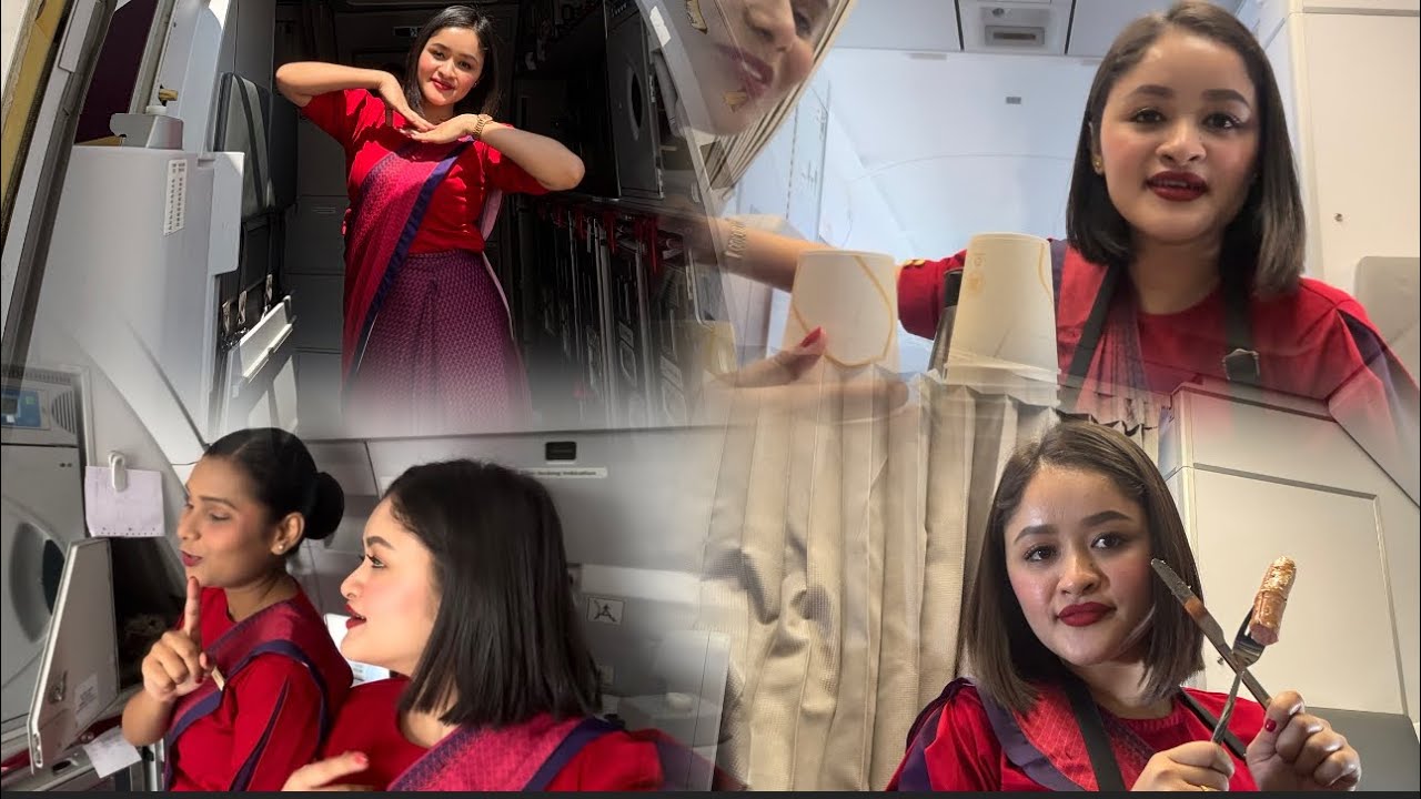 A day in my life as a Cabin Crew 👩🏼‍🦳Operating 3 days Layover Pattern 😮‍💨🛌🍱💌#cabincrewgirls