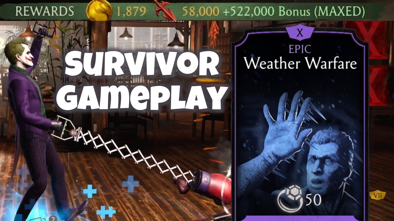 The Joker🃏 is no joke | Elder Tower Survivor Gameplay MK Mobile
