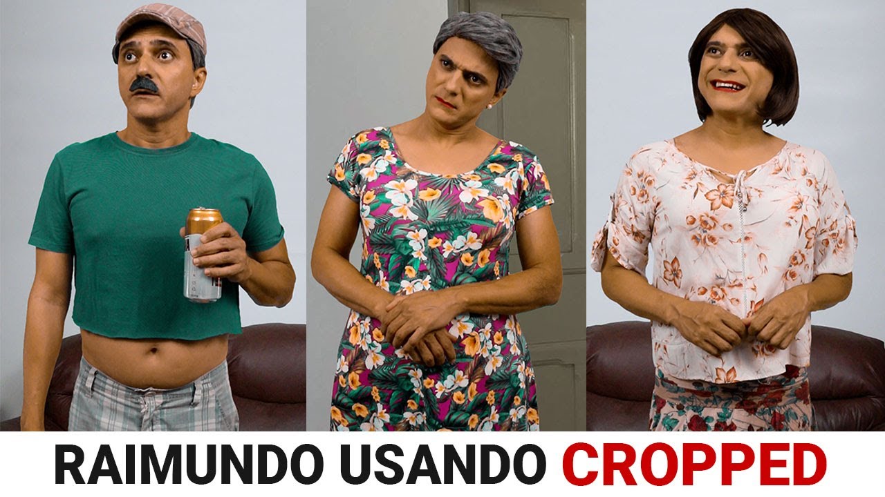 Raimundo usando Cropped