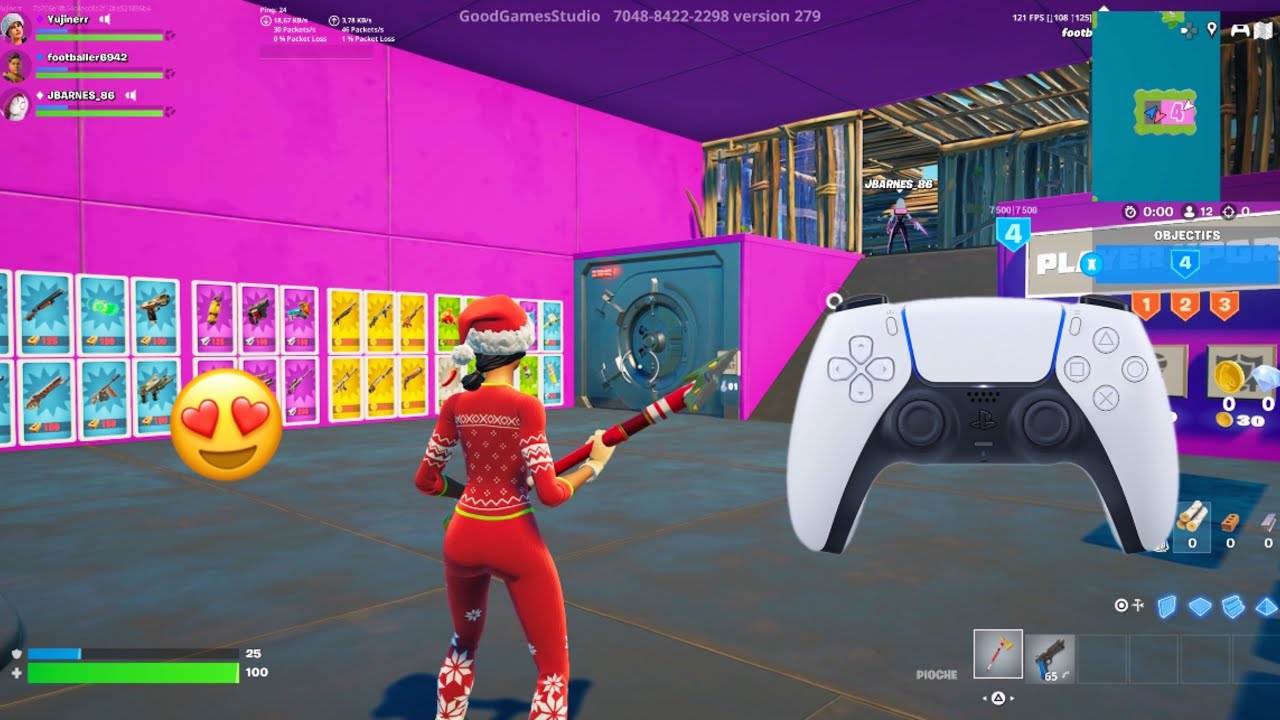 Fortnite Bedwars 😍 Gameplay PS5 🎮