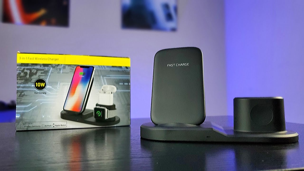 3 IN 1 Apple AirPower Alternative Fast Wireless Charging Dock