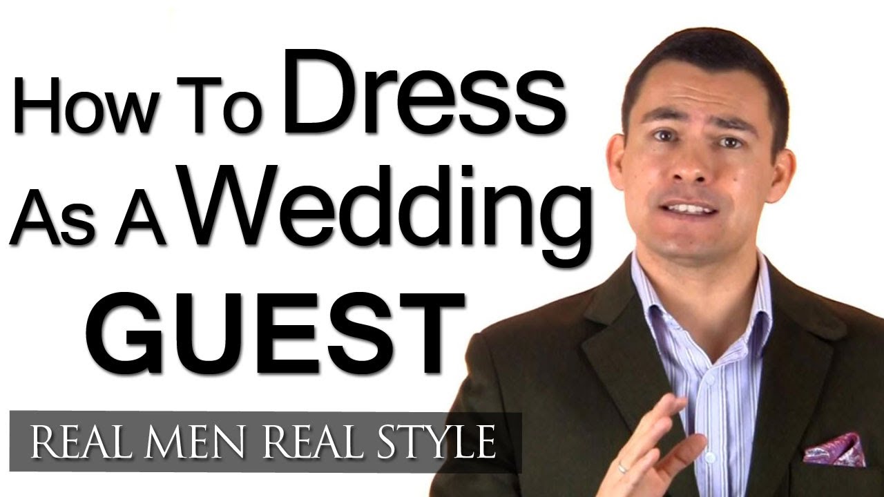 How A Male Guest Should Dress For A Wedding Engagement Party - Men's Style Advice