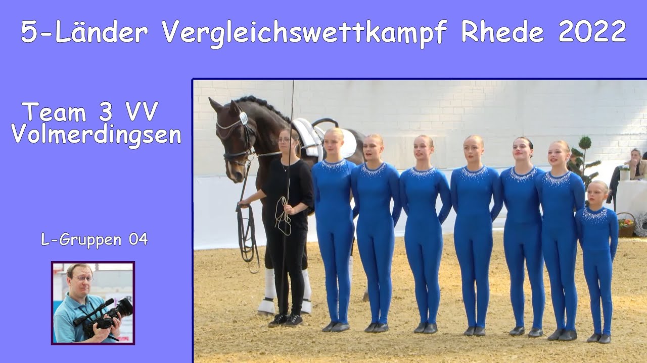 Team 3 VV Volmerdingsen - L-Gruppen 04 - 5-LVWK Rhede 2022