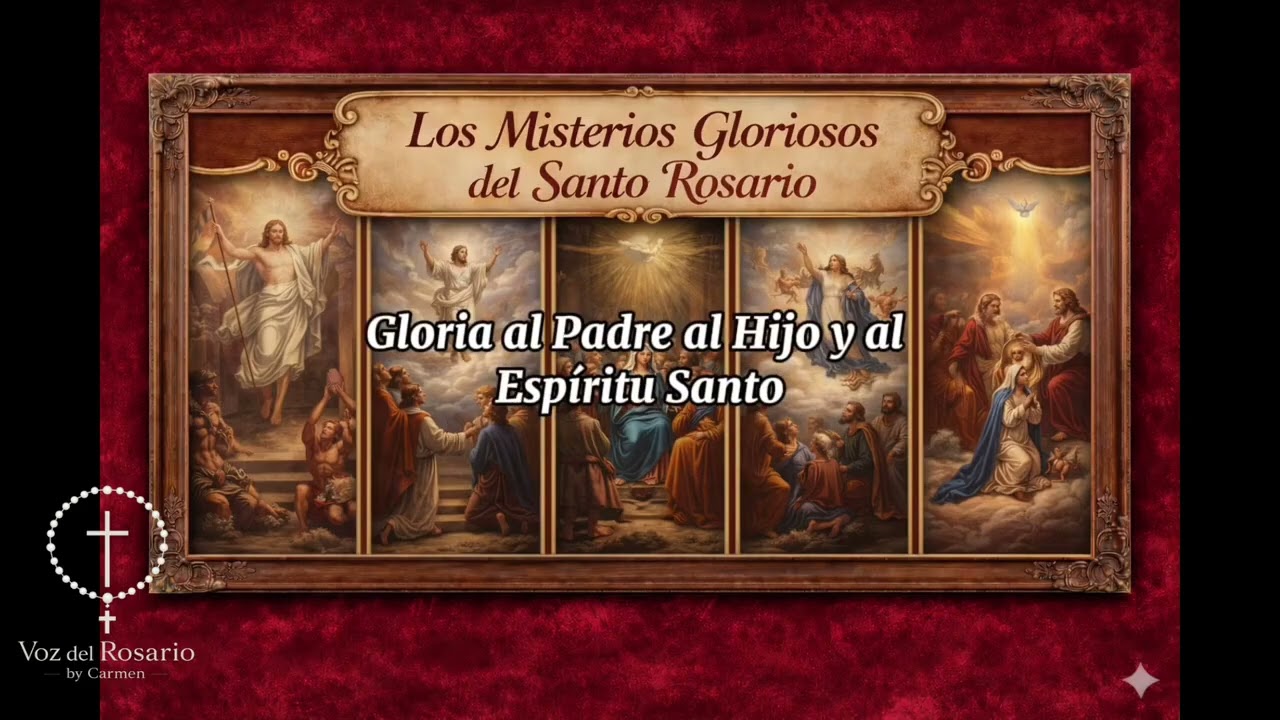 Santo Rosario 📿 Domingo 15 de Marzo/Misterios Gloriosos/ Dios escucha, continúa orando 🙏