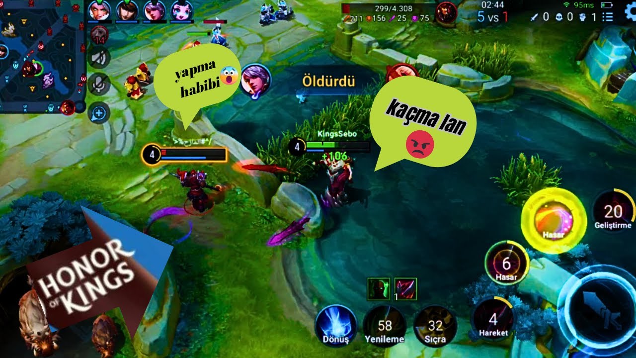 HONOR OF KİNGS KOMİK ANLAR YALVARIYOR 😂😋🤭