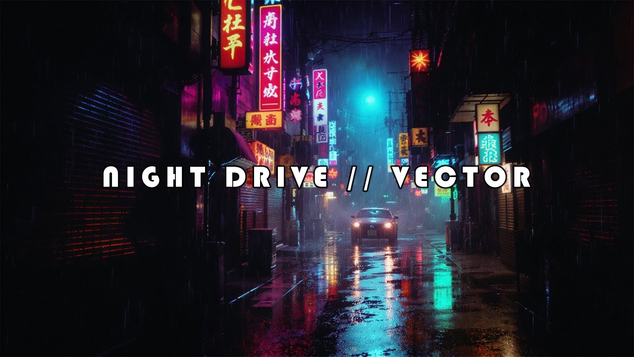 Vector Overpass — Classic Night-Drive Synthwave