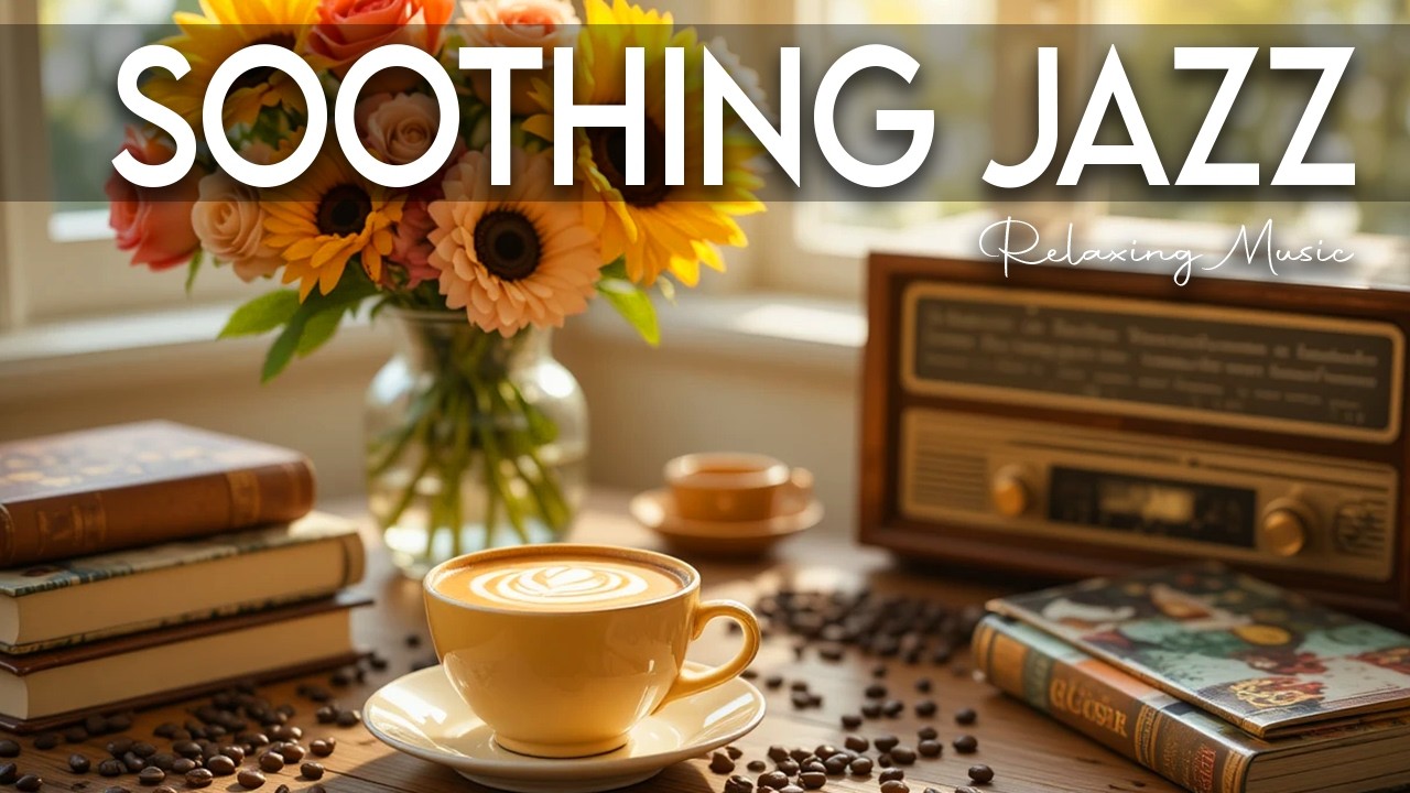 Soothing Jazz Music ☕ Bossa Nova background for Great Moods, Stress Relief & Relaxing