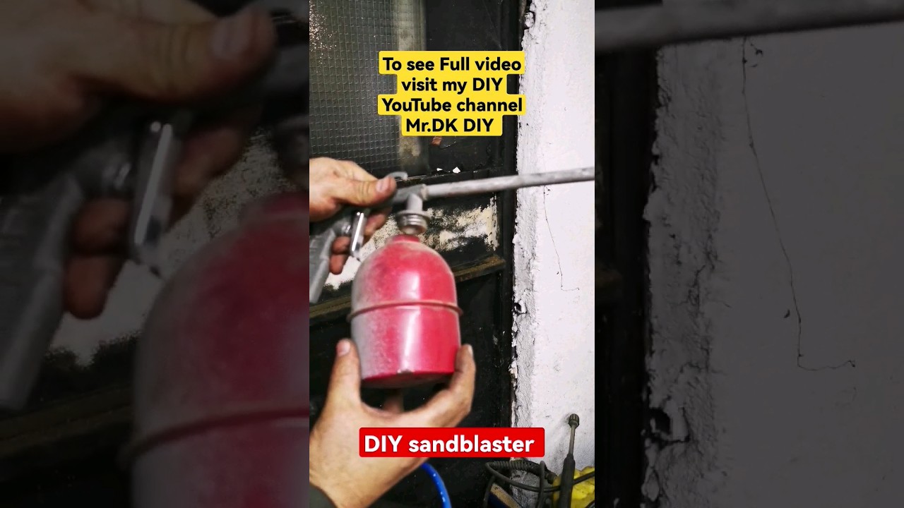 DIY SANDBLASTER #shorts