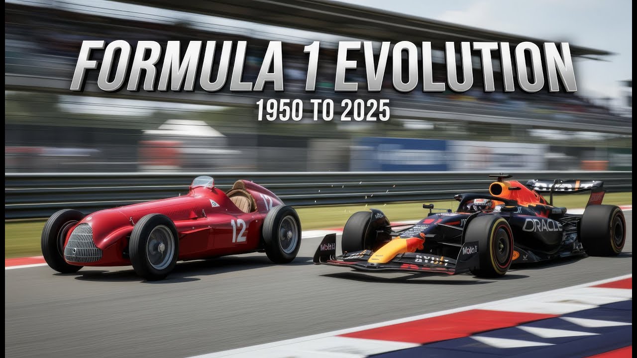The Epic Evolution of Formula 1 | 75 Years of Speed, Power & Innovation (1950&ndash;2025)
