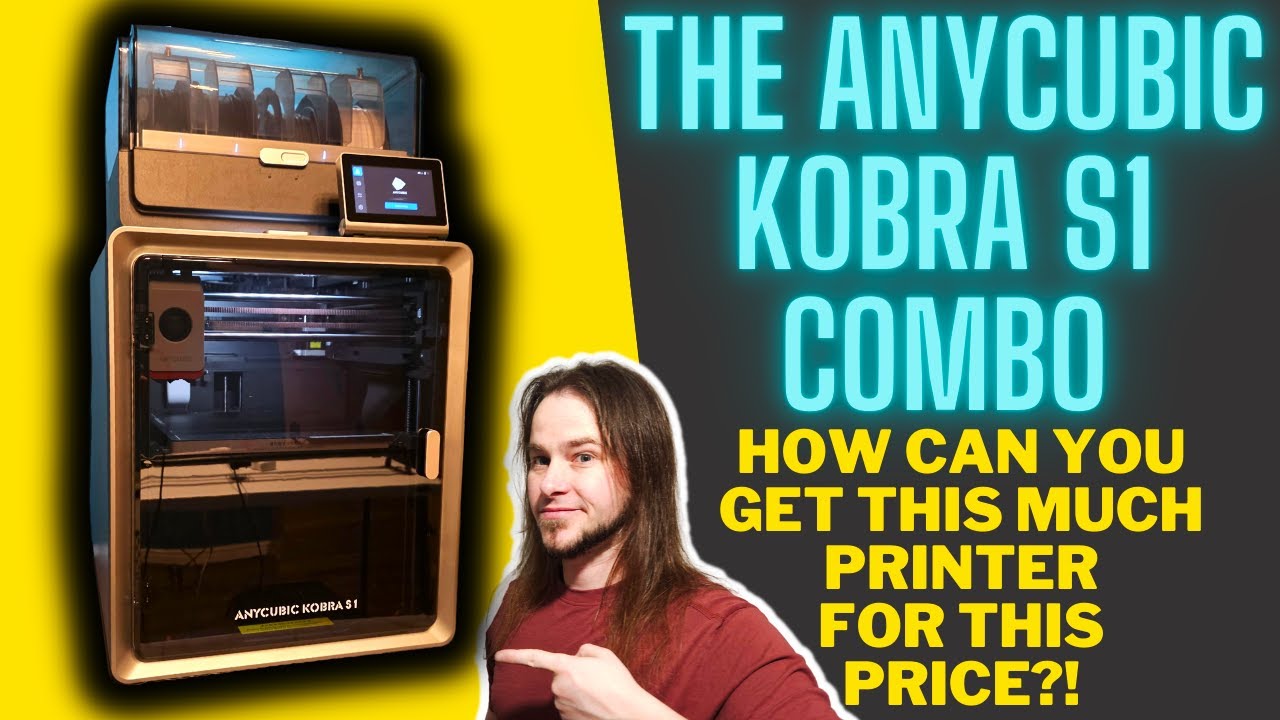 The Anycubic Kobra S1 - How can you get this much printer for this price!?