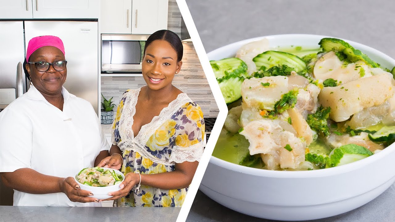 How To Make Trini Cow Heel Souse | Foodie Nation x Michelle's Natural Delights