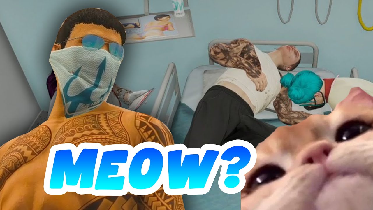 Benji MEOWS To Wake Up MIchael from his Coma  |  NoPixel  |  GTA RP