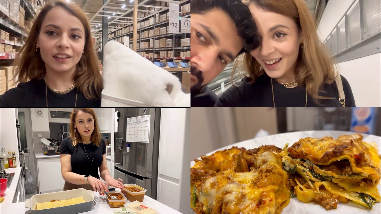 IKEA HOME SHOPPING AND BEST LASAGNE EVER 😍🤤