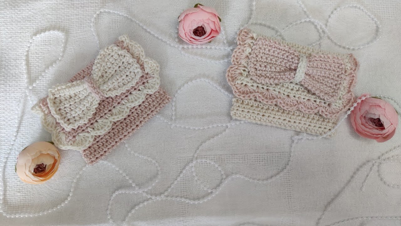 Porte-monnaie 👛 au #crochet idée cadeau ou autre #facile #débutant #tuto 🧶🪡❤️