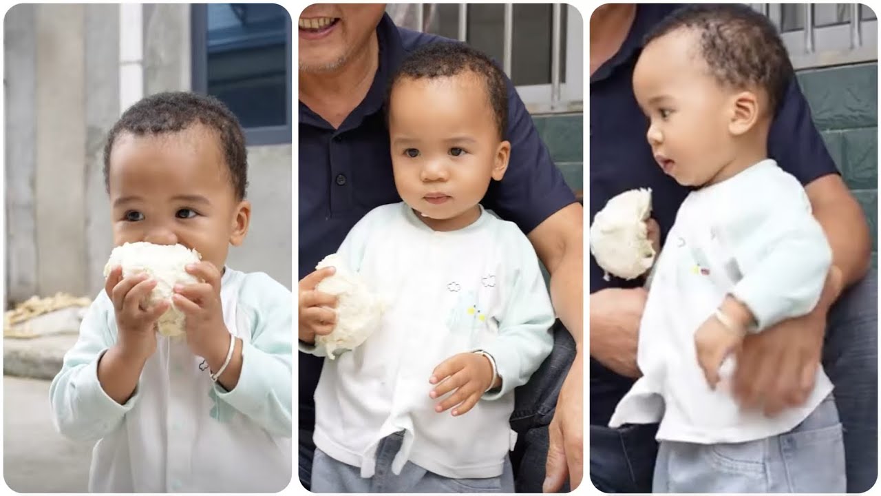 Grandma’s Bun in Hand, Kaikai Runs Fast and Never Stops Eating