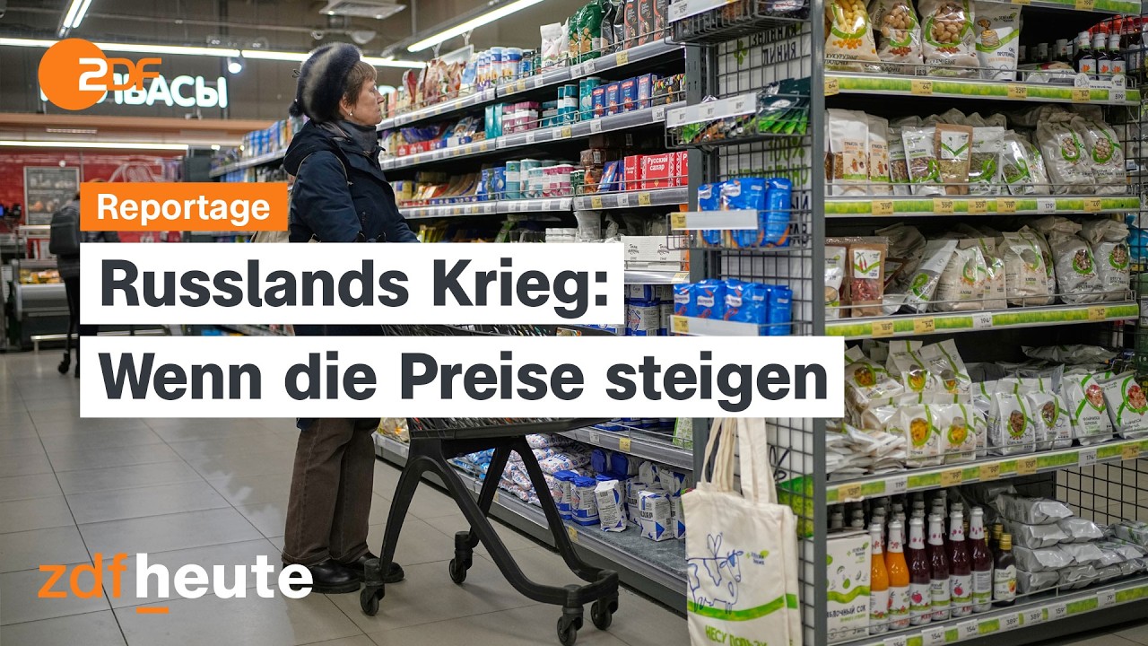 Teurer Krieg: Wie Russen die Folgen spüren | auslandsjournal