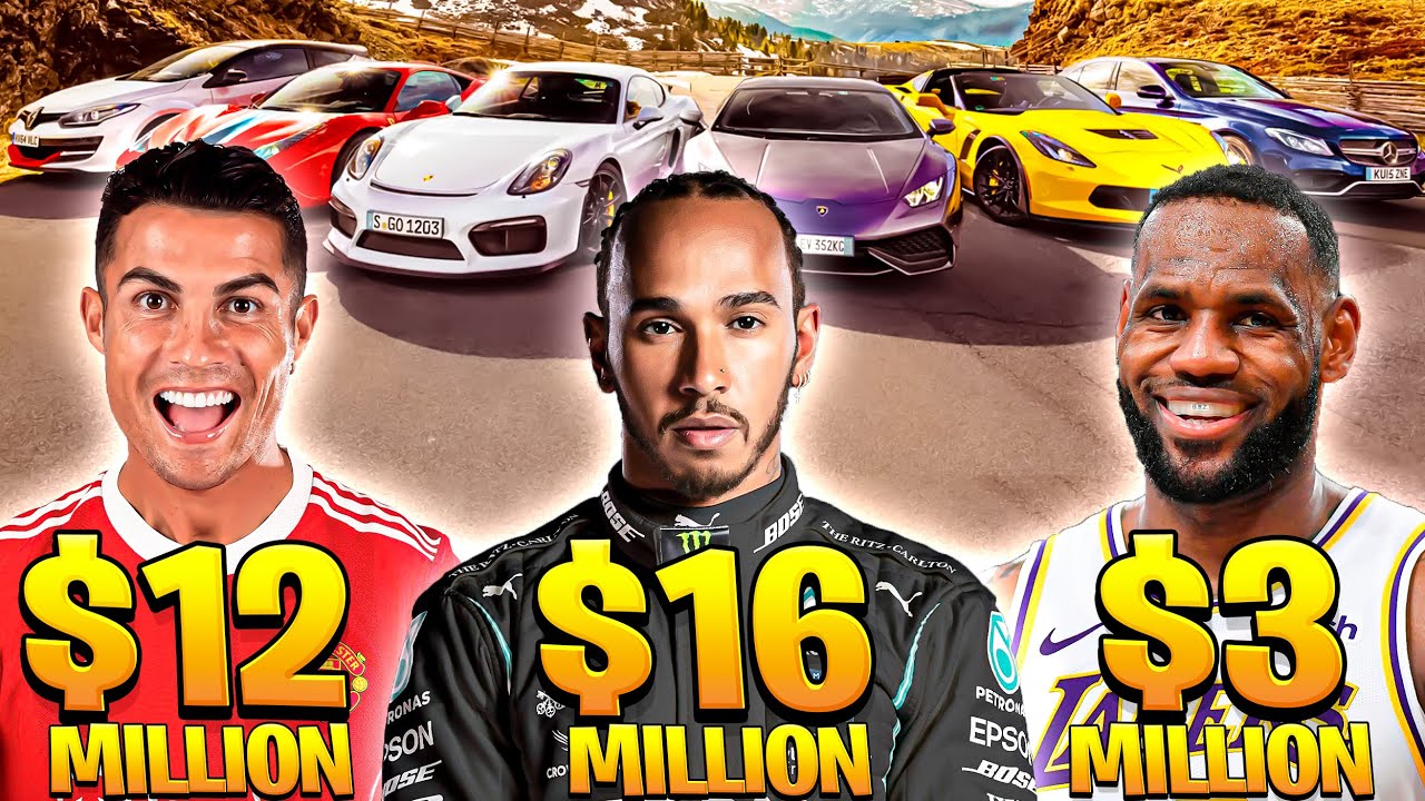 The Most Expensive Celebrity Cars Collection 💰🤑