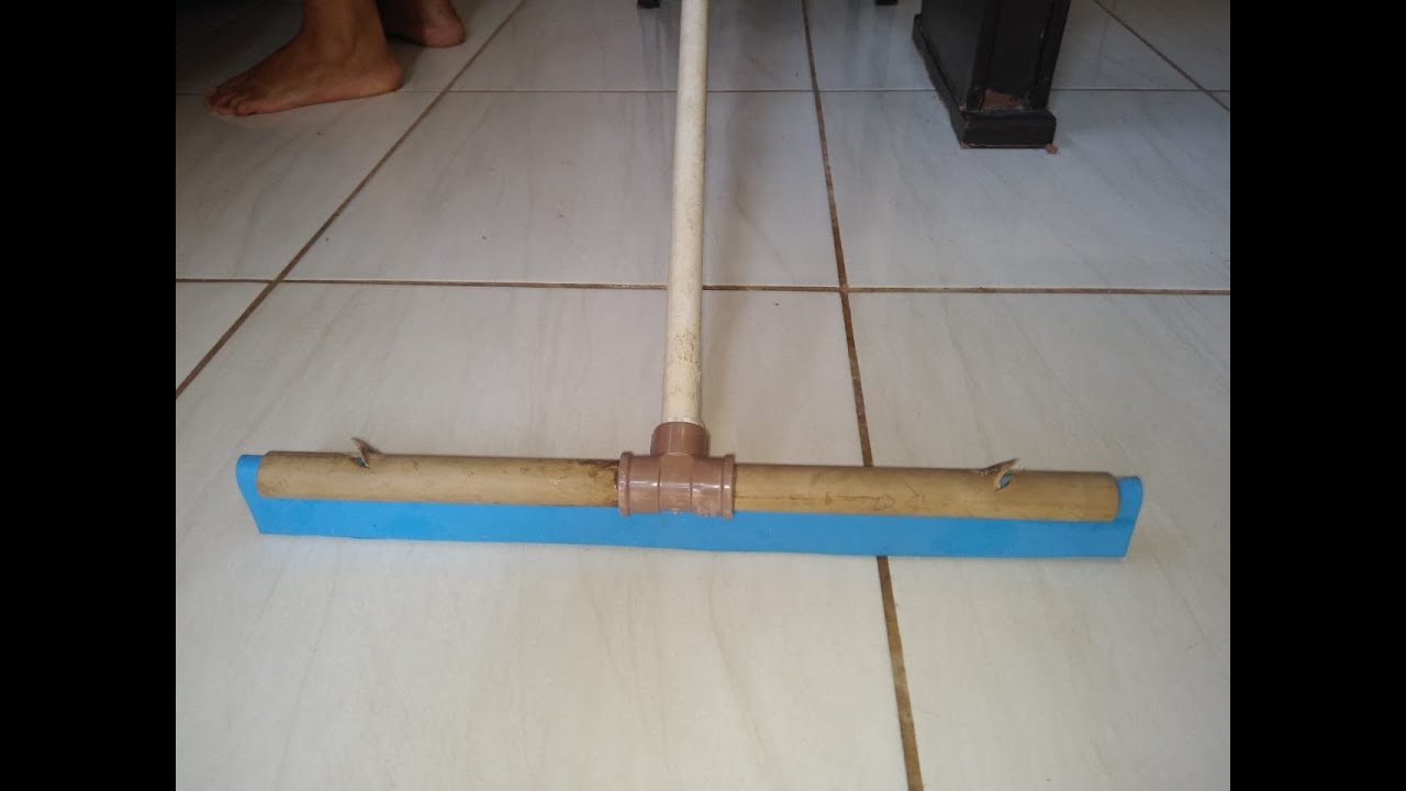 Como fazer rodo de cano pvc