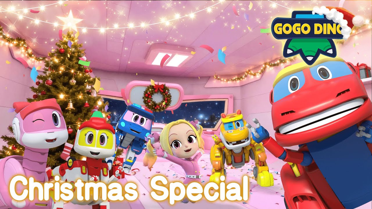 🎄 GOGODINO Christmas Special Pt 3 Compilation 🦖 | 9 Hours Super Long Play 🍿 | Dinosaur Cartoon
