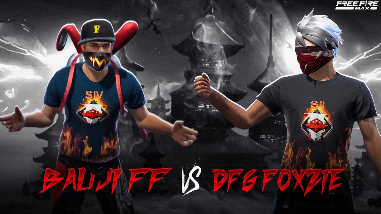 DFG FOXZIE 🥷 Vs BAUJI FF ☠️ || 1vs1 On Live || Hacker Or Wot 😱@Foxzie-Gamer #dfg 