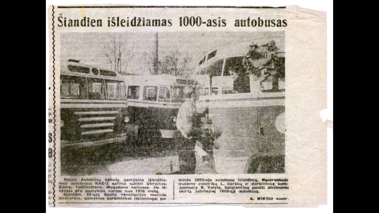 1000–asis autobusas KAG–3 (1959)
