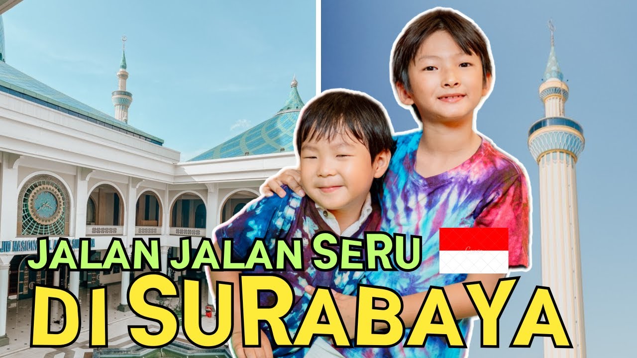 🇲🇨 99M Menara Masjid Al Akbar! Pemandangan Gila Surabaya😍