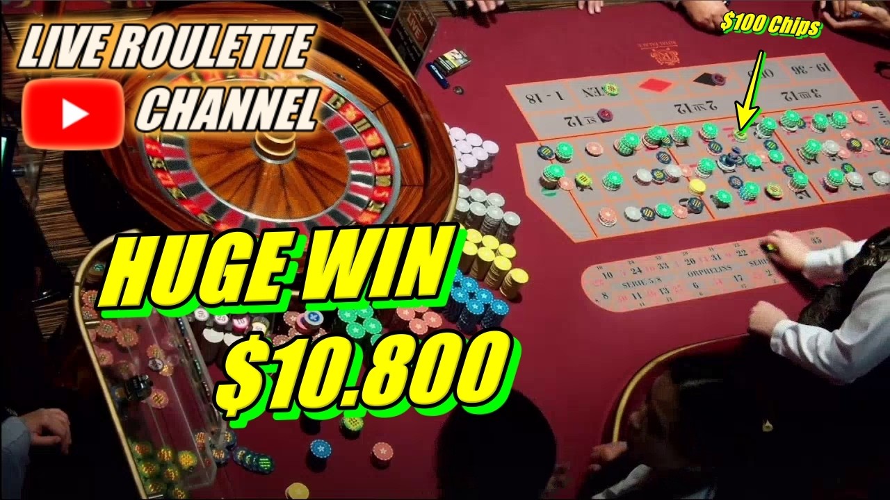 🔴LIVE ROULETTE | 🚨 HUGE WIN 💲10.800 In Vegas Casino 🎰 $100 Chips Bets Sunday Session ✅ 2026-10-04