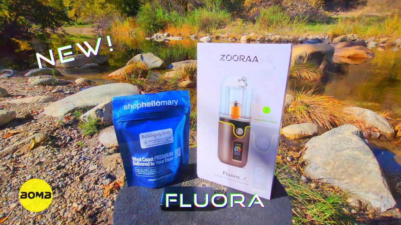 Распакуйте вейп от травки НОВЫЙ ZOORAA FLUORA! #BombErig #Zooraa #shophellomary #weedvape