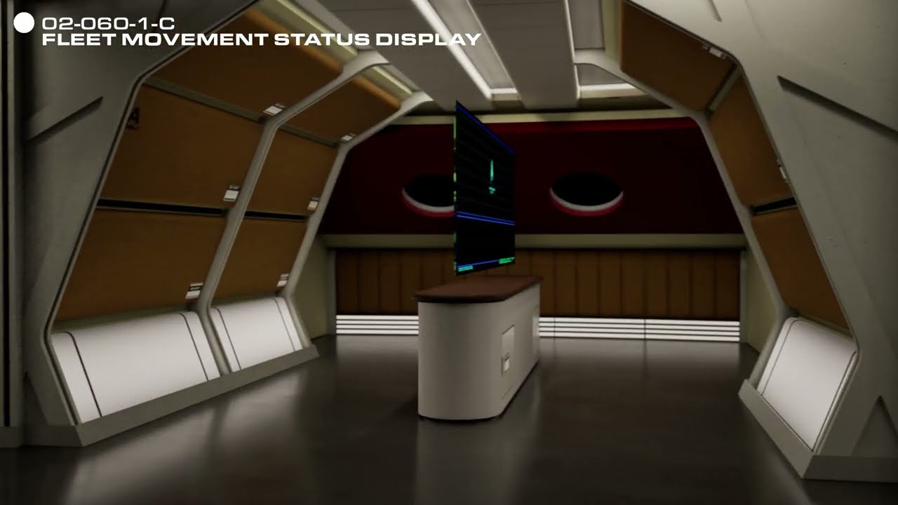 USS Excalibur Deck 2 Tour | Starship Interior Built in Unreal Engine
