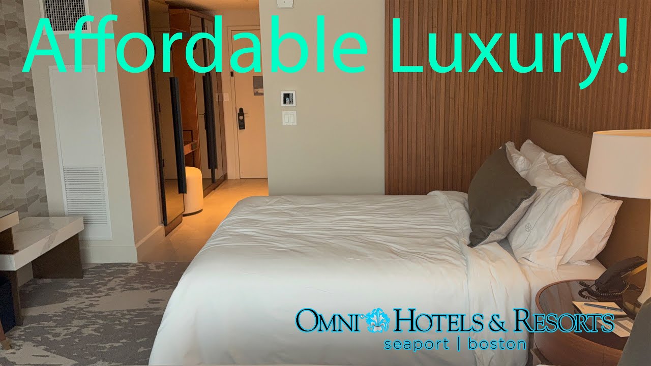 FULL HOTEL TOUR + REVIEW - OMNI Seaport Hotel, Boston MA