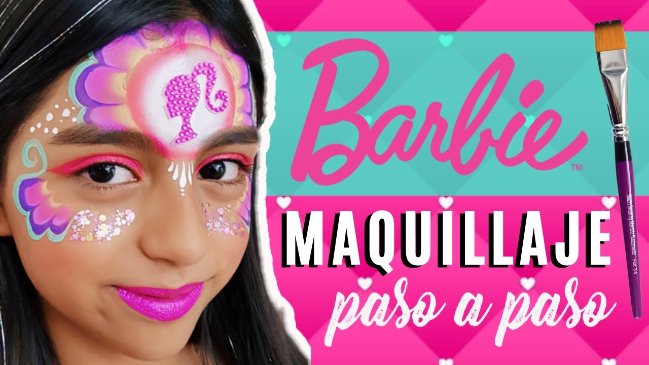 Pintacaritas BARBIE / Maquillaje Artístico Fácil / Blazin Brush