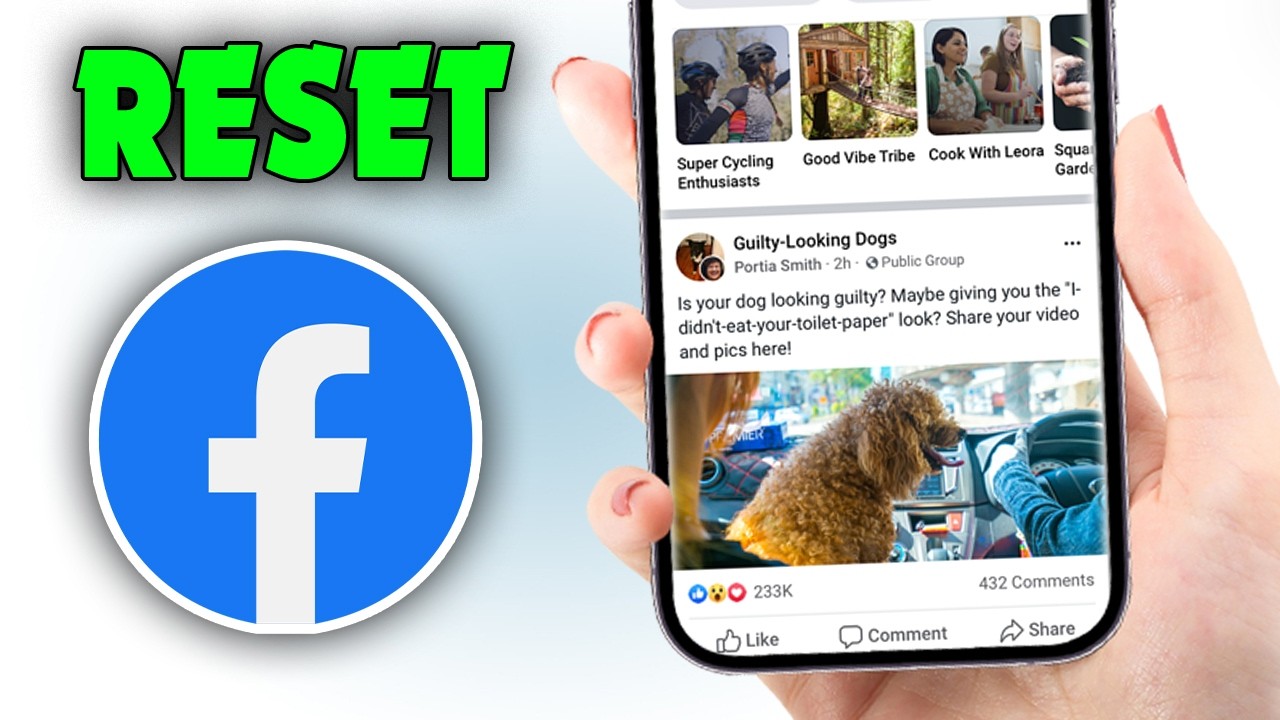 Как полностью сбросить ленту Facebook (новое обновление)